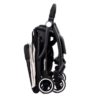 Візочки - Прогулянкова коляска Hamilton by Yoop S1 White Sand (65276)#8