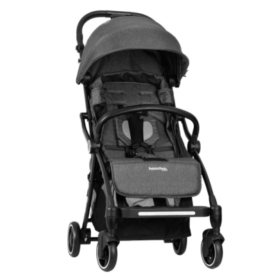 Візочки - Прогулянкова коляска Hamilton by Yoop XL Dark Grey (65474)#2