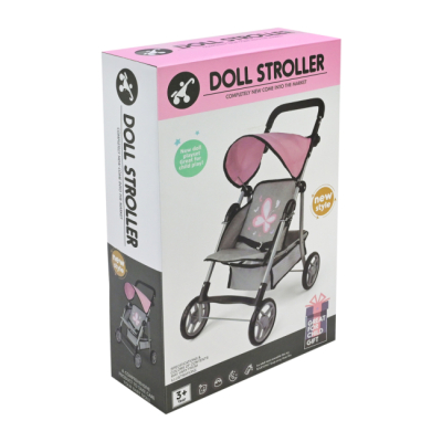 Транспорт і улюбленці - Візочок для ляльок Країна Іграшок (62836N)#4