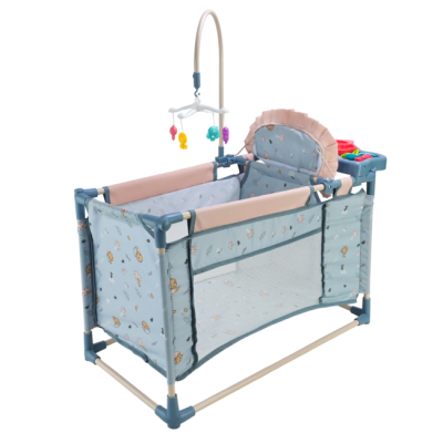 Меблі та будиночки - Ліжко для ляльки Країна Іграшок з місцем для годування (68888)#2