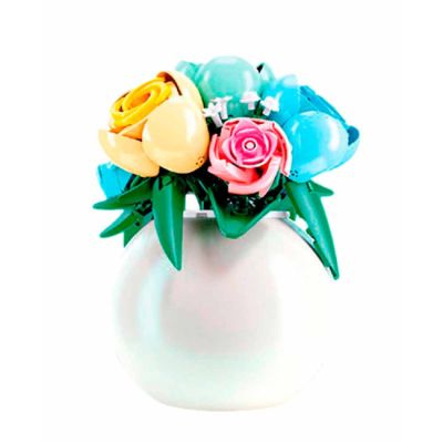 Конструкторы с уникальными деталями - Конструктор Sluban Розы в весе (M38-P8070)#2