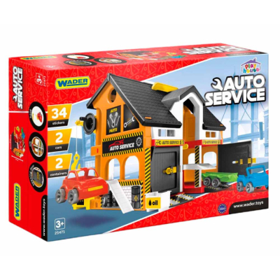 Паркінги і гаражі - Ігровий набір Wader Play House автосервіс (25471)#2