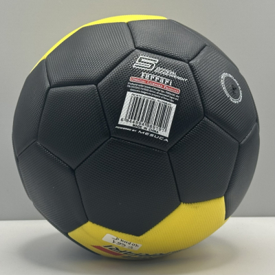 Спортивні активні ігри - М'яч футбольний Ferrari №5 жовто-чорний (F661)#2