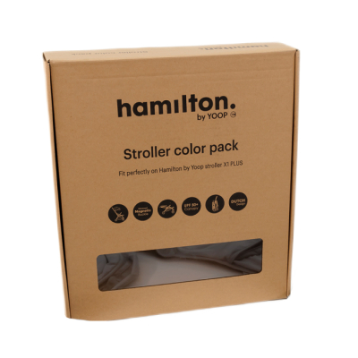 Аксесуари - Набір текстилю Hamilton by Yoop до коляски X1 Plus Sky Blue (65092)#2