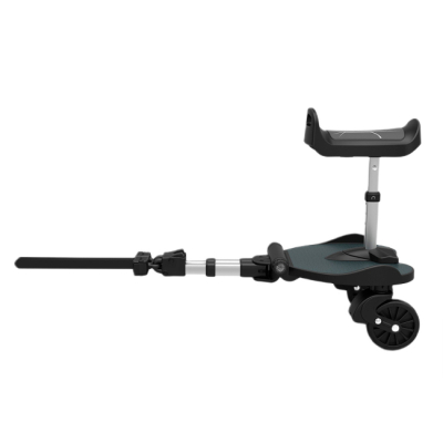 Коляски - Подножка для второго ребенка Bumprider с сиденьем черно-серая (51291-4009)#2