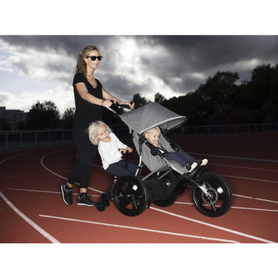 Коляски - Подножка для второго ребенка Bumprider с сиденьем черная (51291-4004)#6