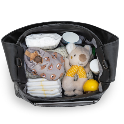 Рюкзаки та сумки - Сумка Ella Black Oxford для сповивання (136-270-299)#7