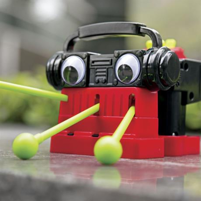 Роботы - Набор для моделирования 4М Робот-барабанщик (00-03442)#3