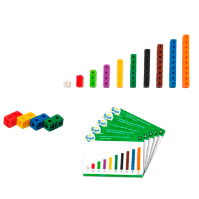 Обучающие игрушки - Учебный набор Gigo Соедини кубики (1017CR)#2