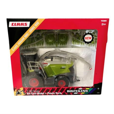 Транспорт и спецтехника - Комбайн Britains Claas Jaguar 980 кормоуборочный с жаткой Orbis 900, 1:32 (43285)#6