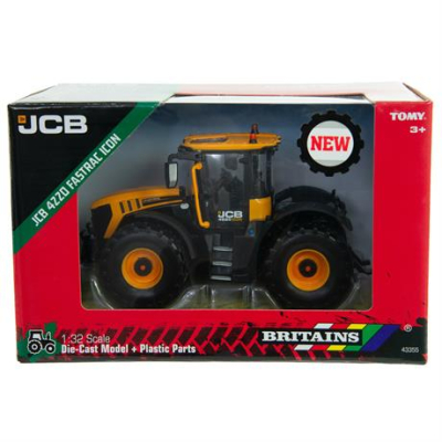 Транспорт и спецтехника - Трактор Britains JCB 4220 ICON 1:32 (43355)#4