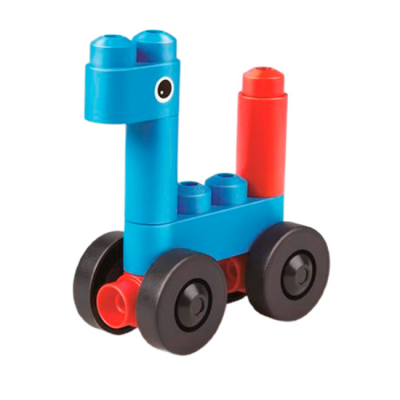 Блокові конструктори - Конструктор PolyM Машинки і звірята (760001)#2