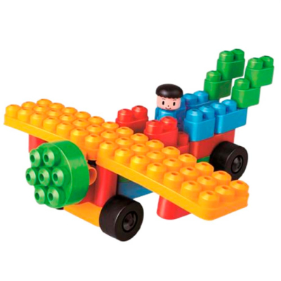 Конструкторы с уникальными деталями - Конструктор PolyM Автопарк в зоопарке (760006)#3