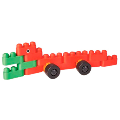 Конструктори з унікальними деталями - Конструктор PolyM Будівельник (760008)#3