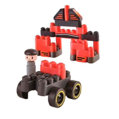 Конструктори з унікальними деталями - Конструктор PolyM Гоночний автомобіль (760020)#3