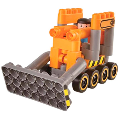 Конструктори з унікальними деталями - Конструктор PolyM Будівельна техніка (760021)#2