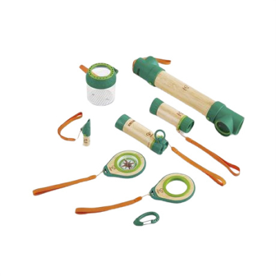 Наукові ігри, фокуси та досліди - Набір для дослідів Hape Nature Fun Дослідження та пригоди 8 в 1 (E5581)#2