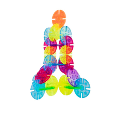 Конструктори з унікальними деталями - Конструктор Guidecraft Interlox Discs Диски (G16834)#3