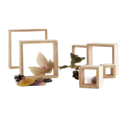 Наукові ігри, фокуси та досліди - Ігровий набір Guidecraft Natural Play Блоки зі збільшувальним склом (G3018)#3