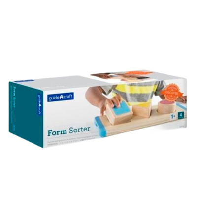 Розвивальні іграшки - Сортер Guidecraft Manipulatives Прості фігури (G6743)#2