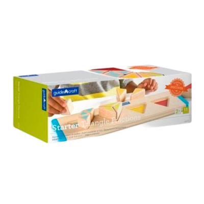 Розвивальні іграшки - Пазл-сортер Guidecraft Manipulatives Частини трикутника (G6745)#2