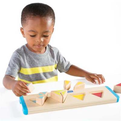 Розвивальні іграшки - Пазл-сортер Guidecraft Manipulatives Частини трикутника (G6745)#3