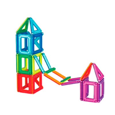 Магнітні конструктори - Магнітний конструктор Guidecraft PowerClix Frames (G9199)#3