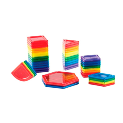 Магнітні конструктори - Магнітний конструктор Guidecraft PowerClix Solids (G9421)#2