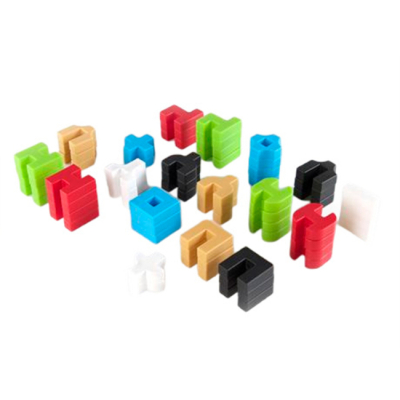 Конструктори з унікальними деталями - Конструктор Guidecraft IO Blocks Дорожній набір (G9604)#2