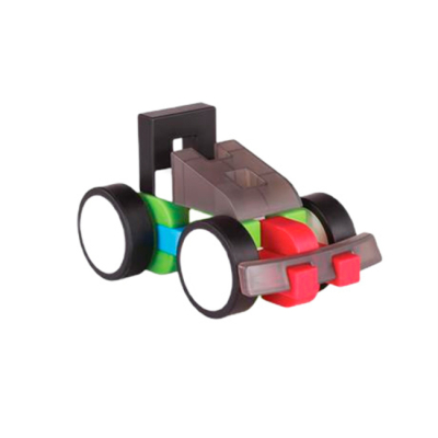 Конструктори з унікальними деталями - Конструктор Guidecraft IO Blocks Гоночні машини (G9607)#3