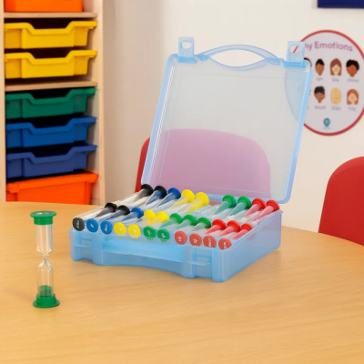 Научные игры, фокусы и опыты - Набор Edu-Toys Песочные часы для класа 20 шт (GM188)#3