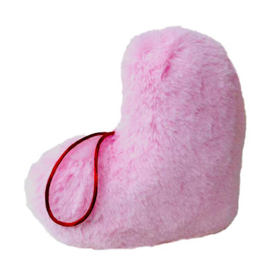 Подушки - Мягкая игрушка MeriToys Сердце розовое 20 см (2050000319198)#2