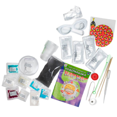 Наукові ігри, фокуси та досліди - Набір для дослідів Ranok Creative Наукова гра Чудернацька наука №1 (12114114У)#2