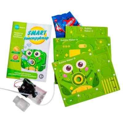 Наукові ігри, фокуси та досліди - Набір для дослідів Ranok-Creative Генератор бульбашок (10100706У)#2