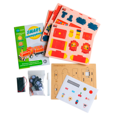 Наукові ігри, фокуси та досліди - Набір для дослідів Ranok-Creative Електричний потяг (10100704У)#2