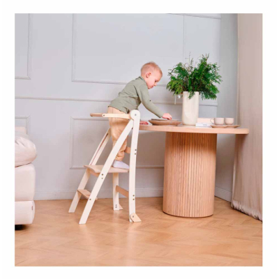 Дитячі меблі - Складний стілець Goodevas Монтессорі Вежа-помічник айворі (4820281140587)#3