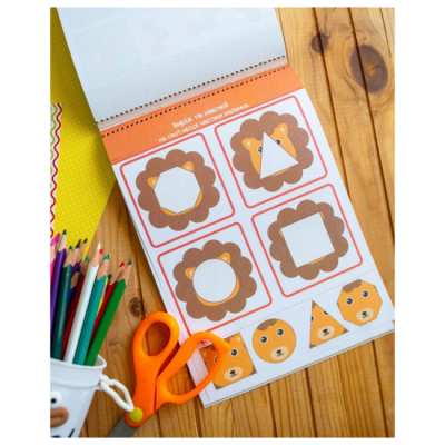 Учебная литература - ​Книжка «Розумний блокнот. Паперові пригоди 4+» (4827476988689)#2