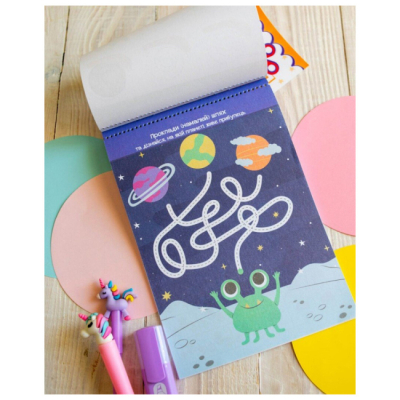 Учебная литература - ​Книжка «‭Розумний блокнот. Паперові пригоди 5+‬‬‬‬» (4827476988757)#3