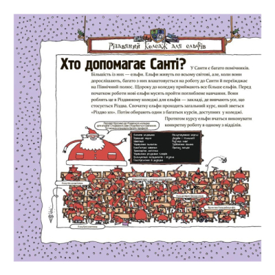 Книги-картинки для детей (2-6 лет) - ​Книжка «Як насправді працює Санта» (9786170042958)#5