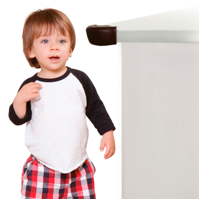 Товари для догляду - Захисні накладки DreamBaby на кути коричневі 4 шт (G1349)#3