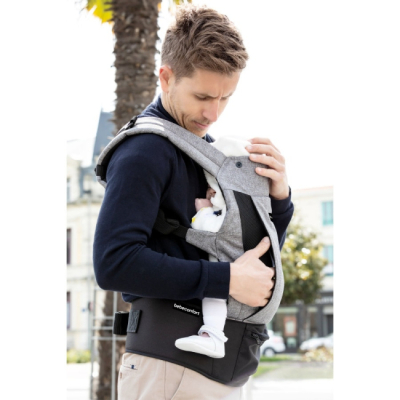 Товари для догляду - Рюкзак-переноска Bebe Confort Physionest Gray Mist (2605440210)#5