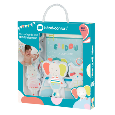 Іграшки для ванни - Набір іграшок для ванни Bebe Confort Пазл Elidou Elephant (3107203600)#4
