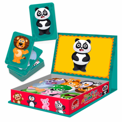 Настольные игры - Настольная игра Roter Kafer Веселые зверьки зоопарка (RK2030-06)#2