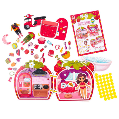 Развивающие игрушки - Бизибук Roter Kafer Клубничный домик Эмилии (RK1170-01)#3