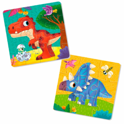 Пазлы - Мягкие пазлы Roter Kafer Динозавры (RK6050-06)#2