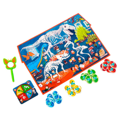 Настольные игры - Настольная игра Roter Kafer Пазлы-детективы. Музей динозавров (RK1080-05)#2