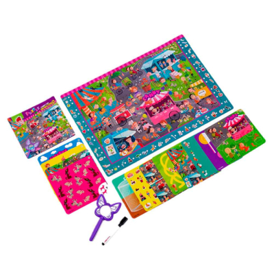 Настольные игры - Настольная игра Roter Kafer Пазлы-детективы. Ярмарка конфет (RK1080-06)#2