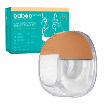 Товары по уходу - Молокоотсос Baboo портативный какао (2-011)#2