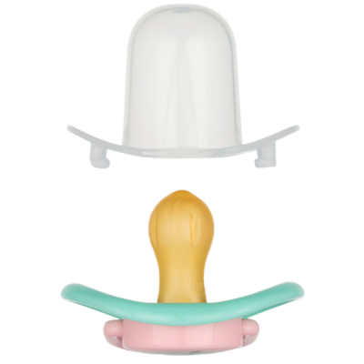 Пустышки и ниблеры - Пустышка Baboo Flora зеленая (5-515)#3