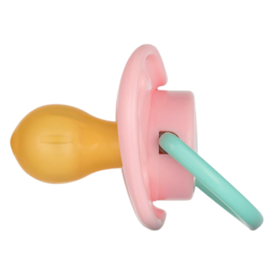 Пустушки та ніблери - Пустушка Baboo Flora рожева (5-516)#2